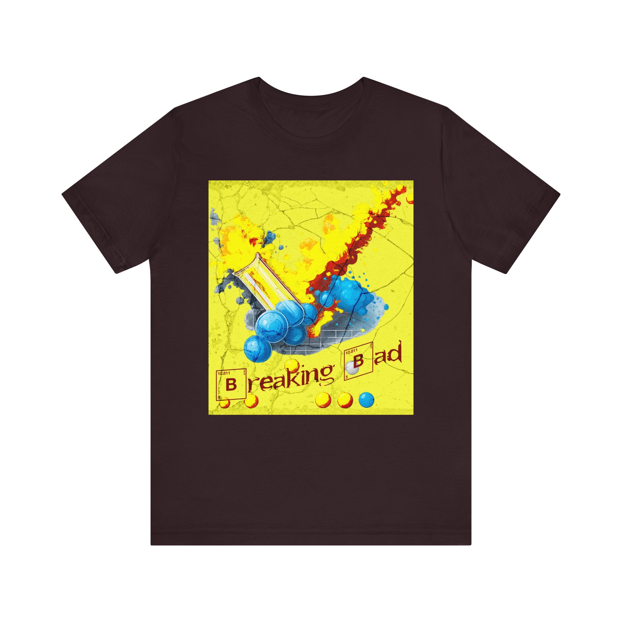 We Fell Into Yellow, Chemistry Art T-Shirt - Image 9