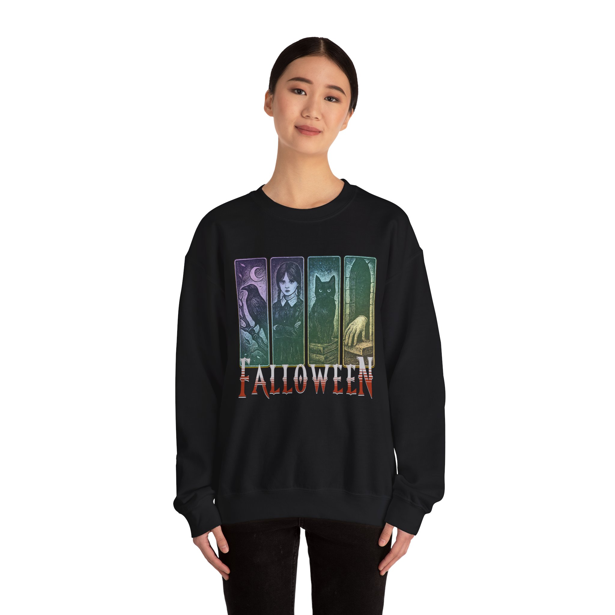 Fall Season Halloween Sweatshirt - Image 3