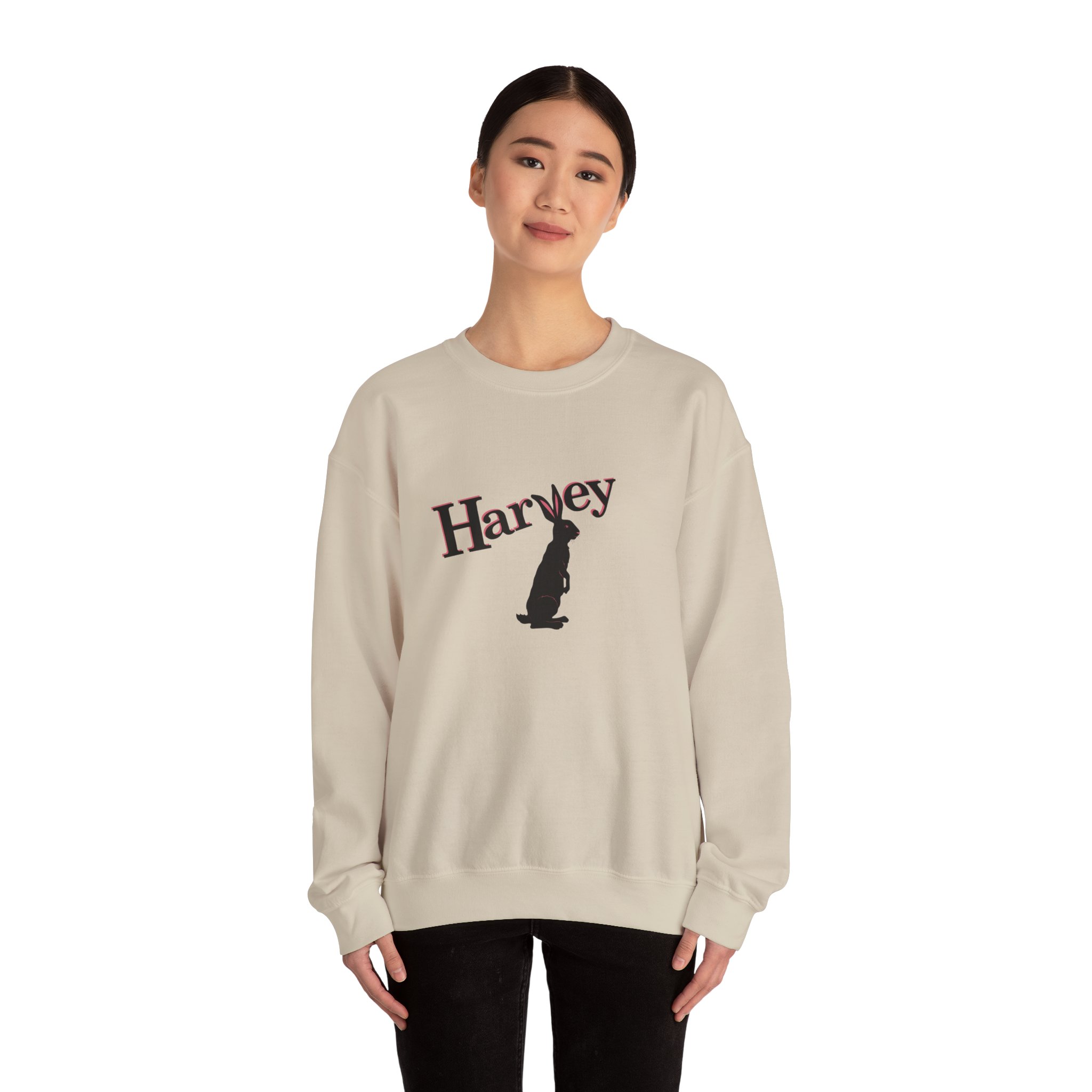 Harvey Invisible Bunny Movie Sweatshirt - Image 3