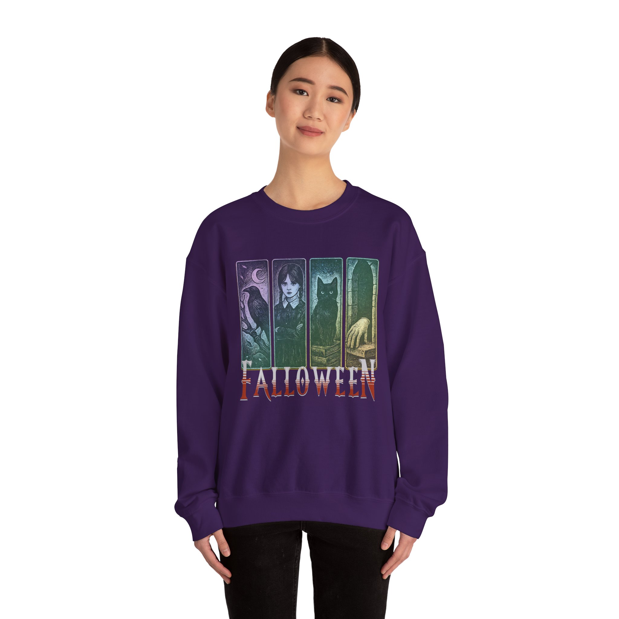 Fall Season Halloween Sweatshirt - Image 15
