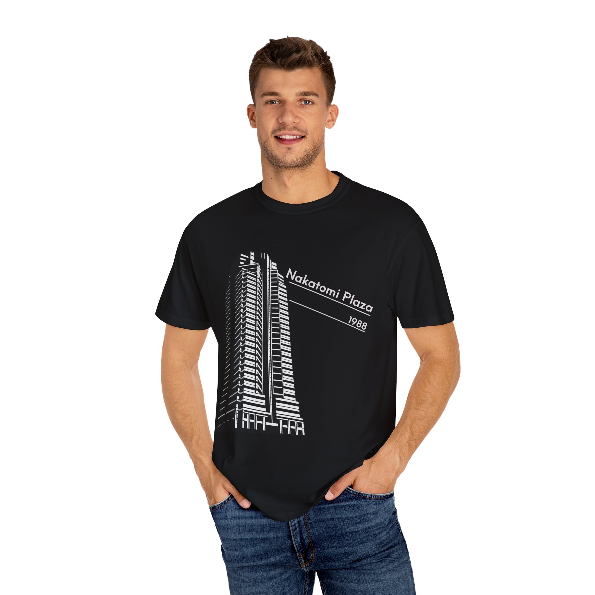 Vintage Classic Skyscraper T-shirt, Vintage Movie Tee, Gift for Fans, Retro Style Shirt - Image 16