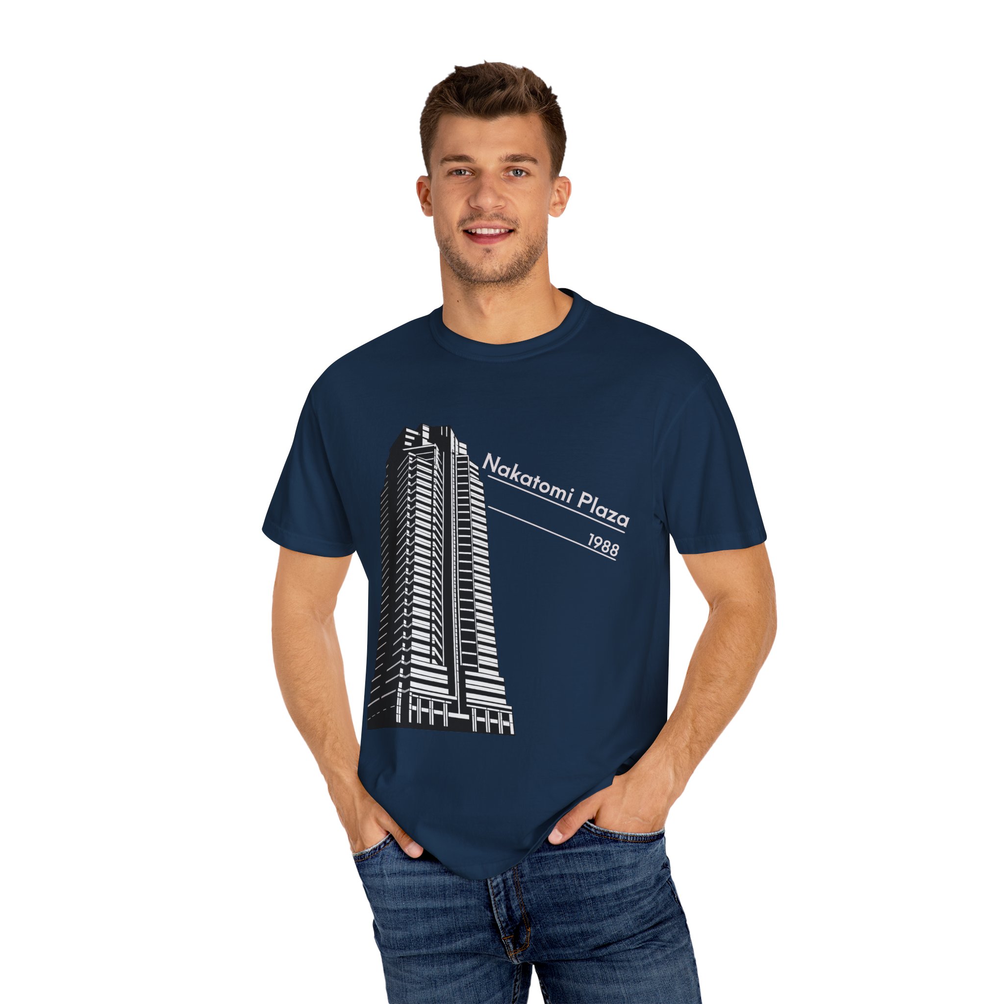 Vintage Classic Skyscraper T-shirt, Vintage Movie Tee, Gift for Fans, Retro Style Shirt - Image 8