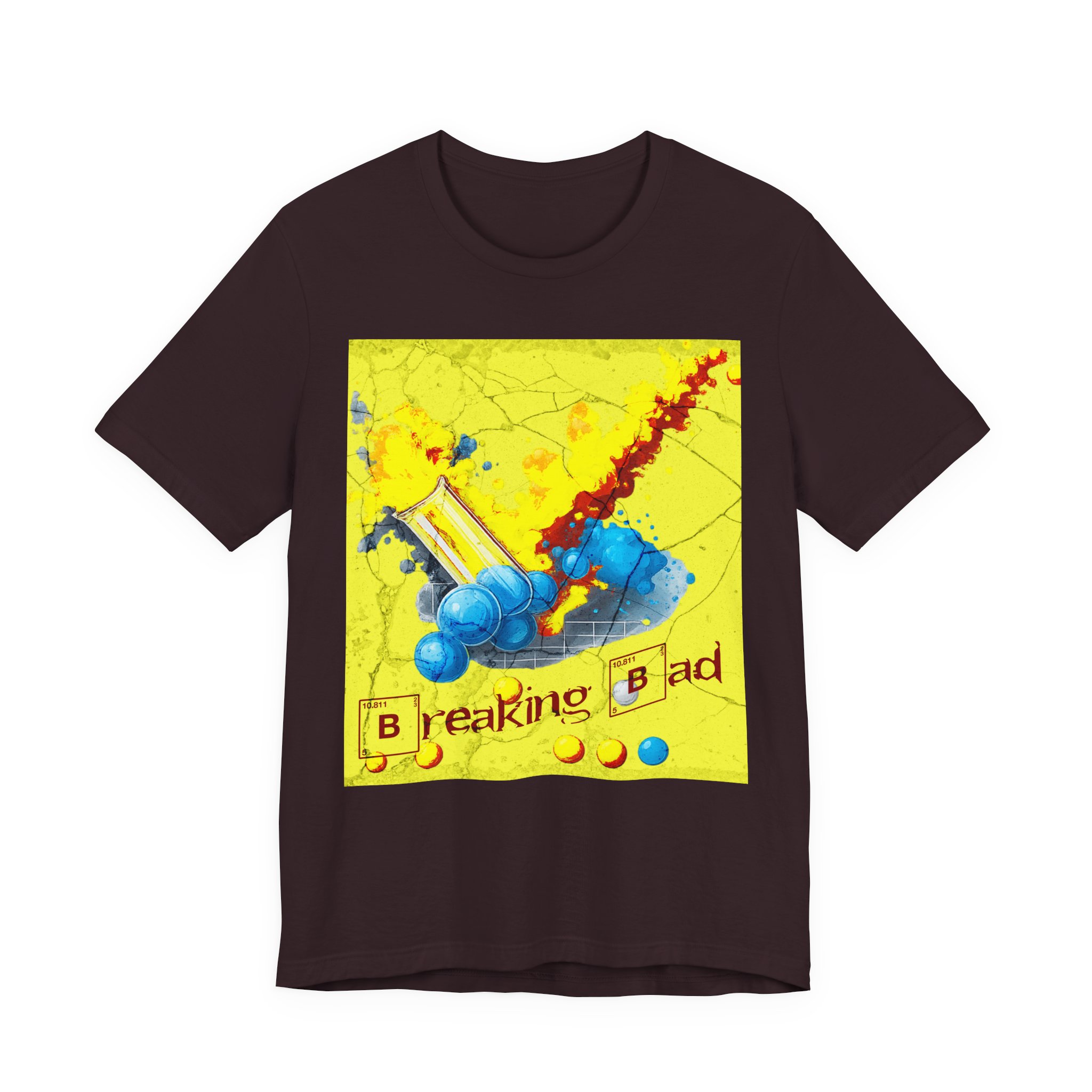 We Fell Into Yellow, Chemistry Art T-Shirt - Image 10