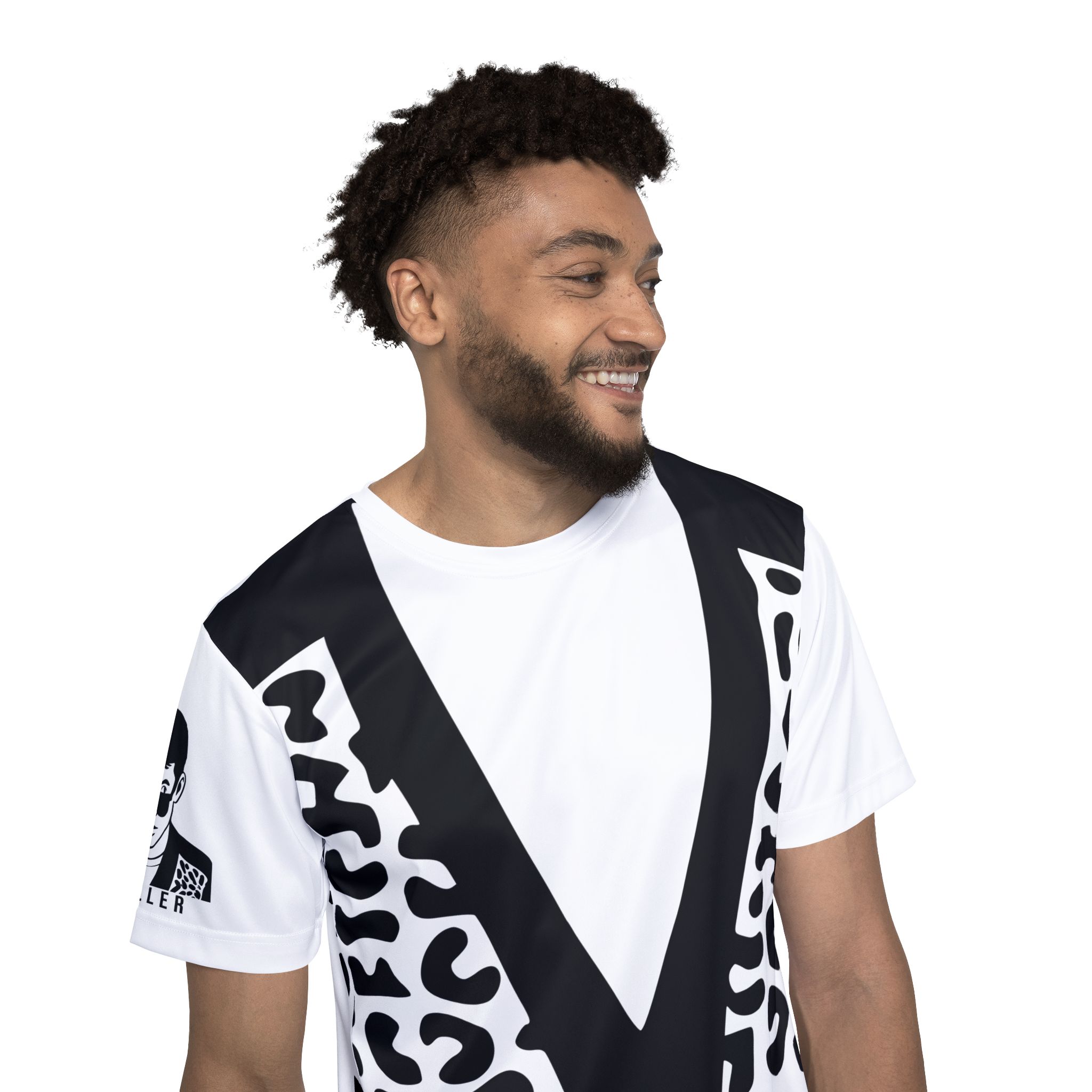 No Rules All Over Print Tee | 80s Movie T-Shirt | Retro Graffiti - Image 5