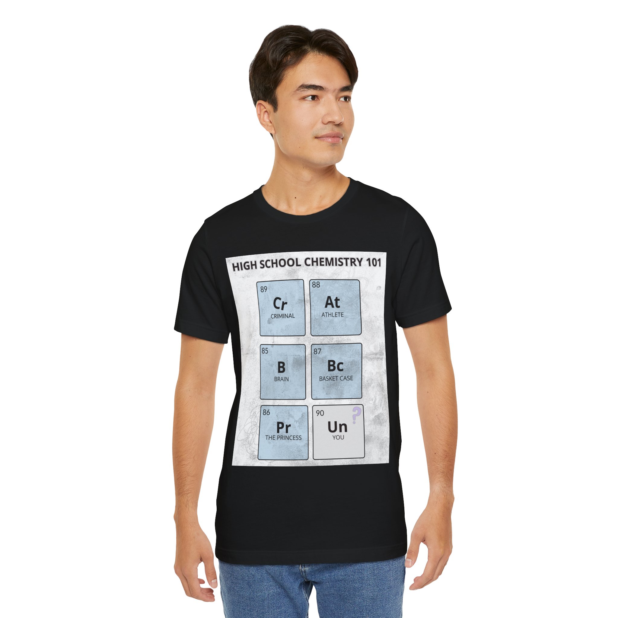 High School Chemistry 101 Shirt, Funny Periodic Table Elements Tee - Image 4