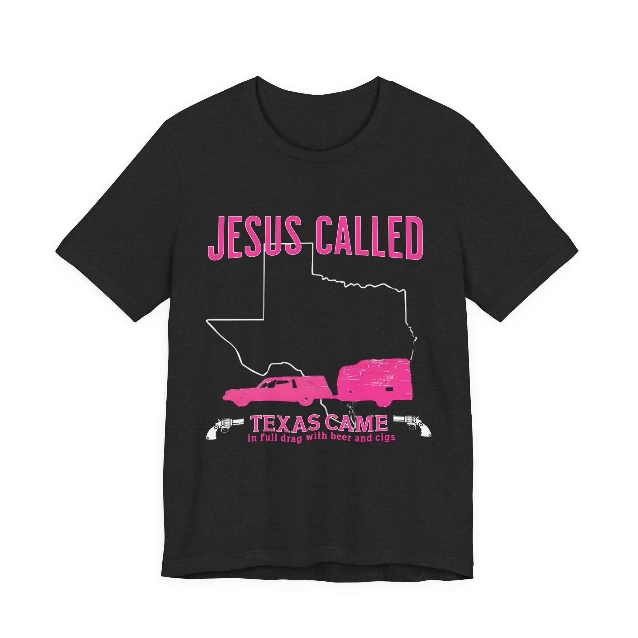 Jesus Called, Quirky Southern Comedy Tee, Cult Classic Fan Gift - Image 2