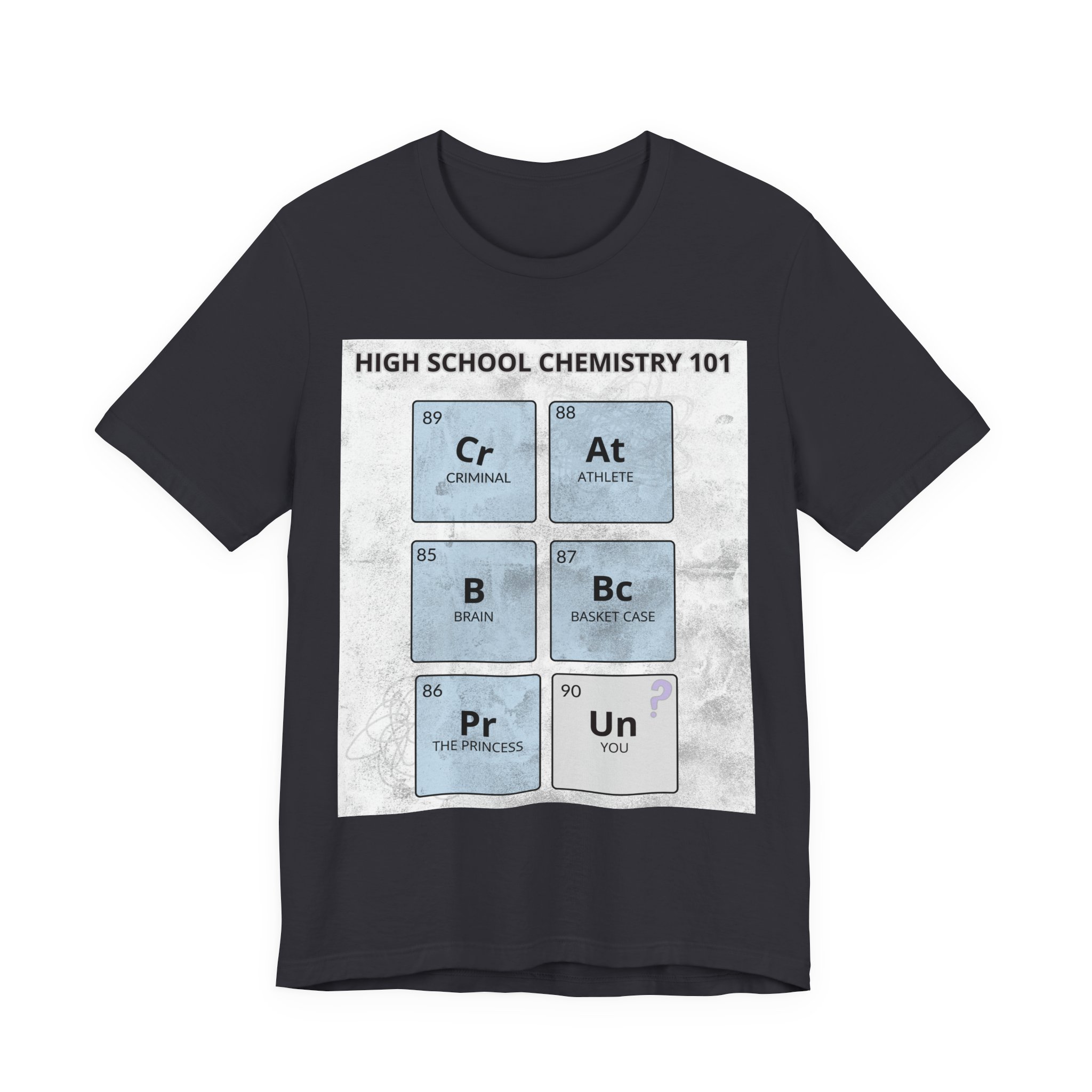 High School Chemistry 101 Shirt, Funny Periodic Table Elements Tee - Image 11