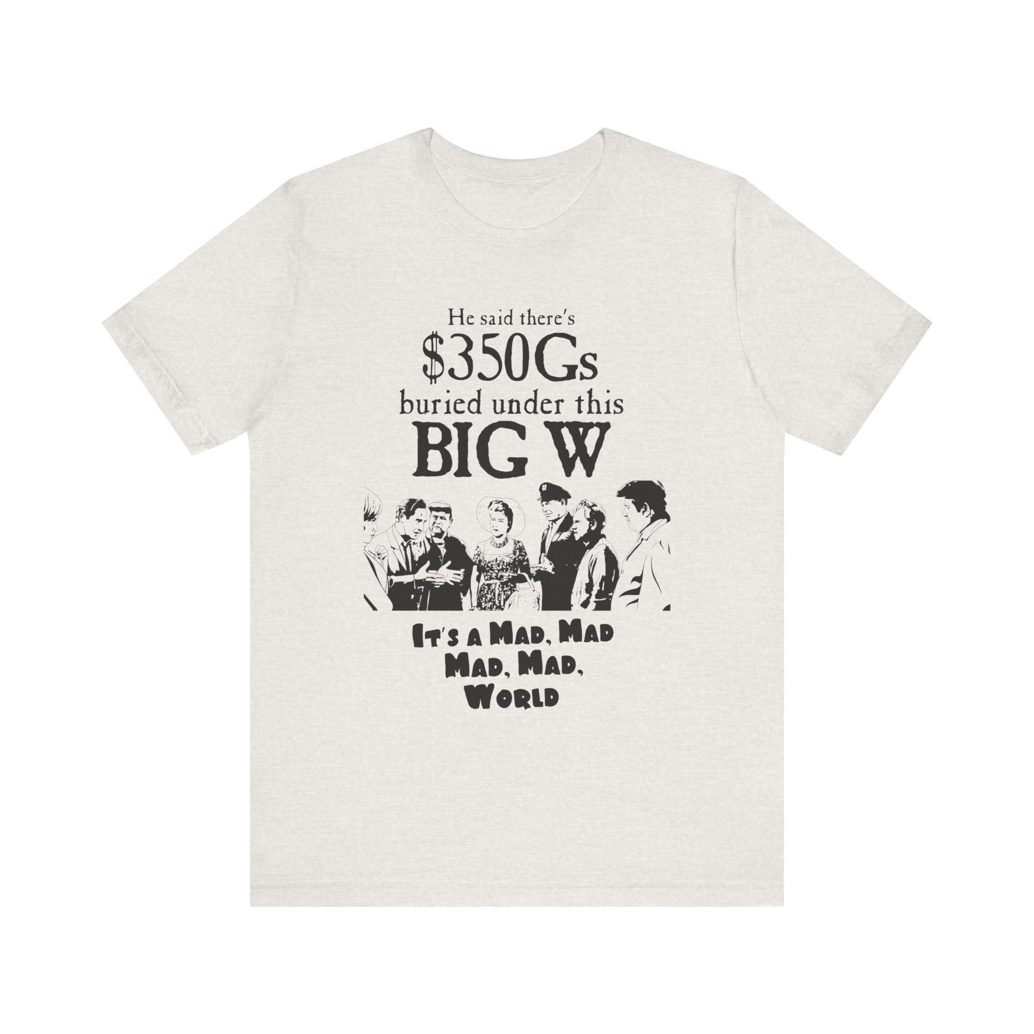 Wild Day Chaos Tee – Retro Mad World Inspired Graphic Shirt - Image 4