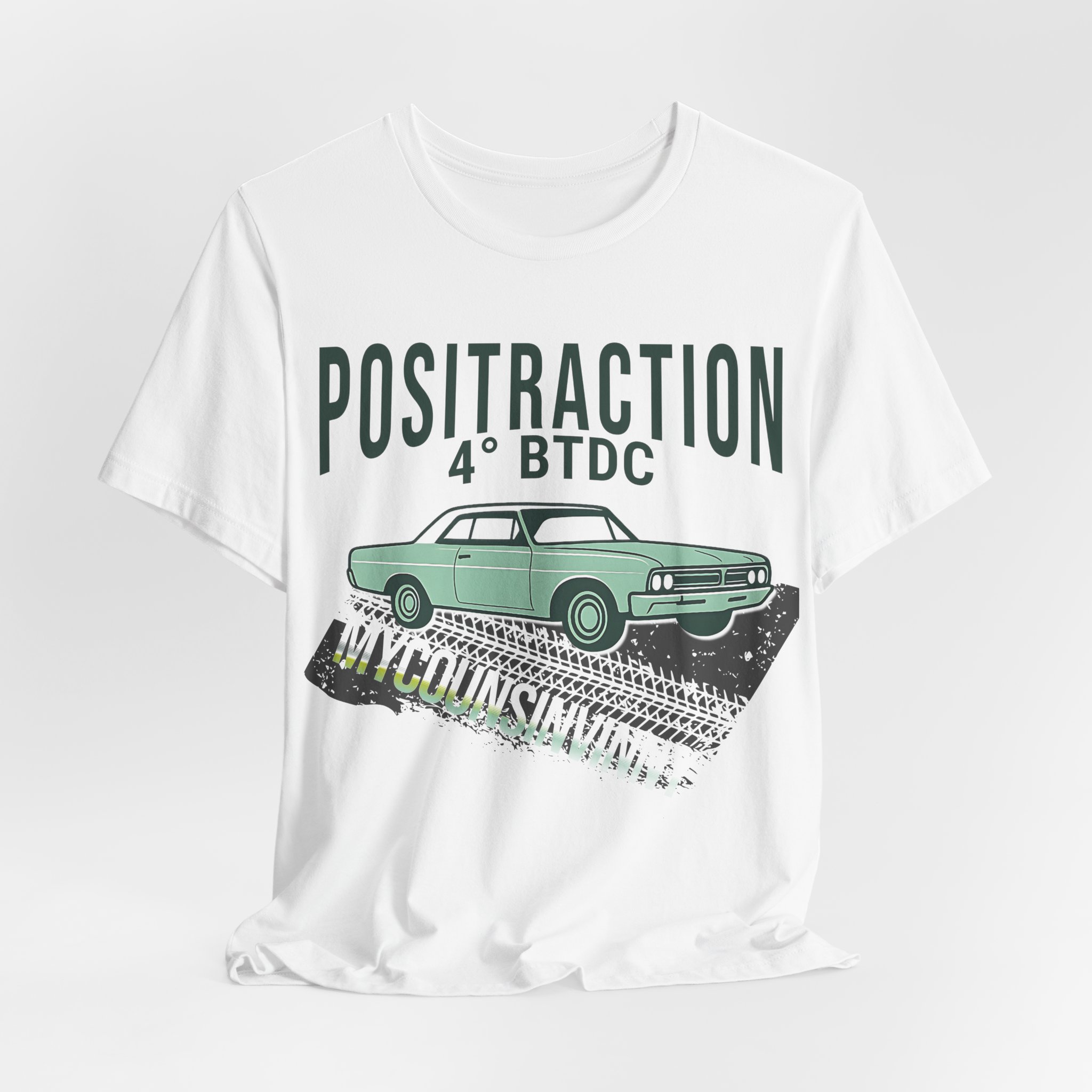 Retro Car Mechanic Tee – Classic Auto Enthusiast Graphic Shirt - Image 3