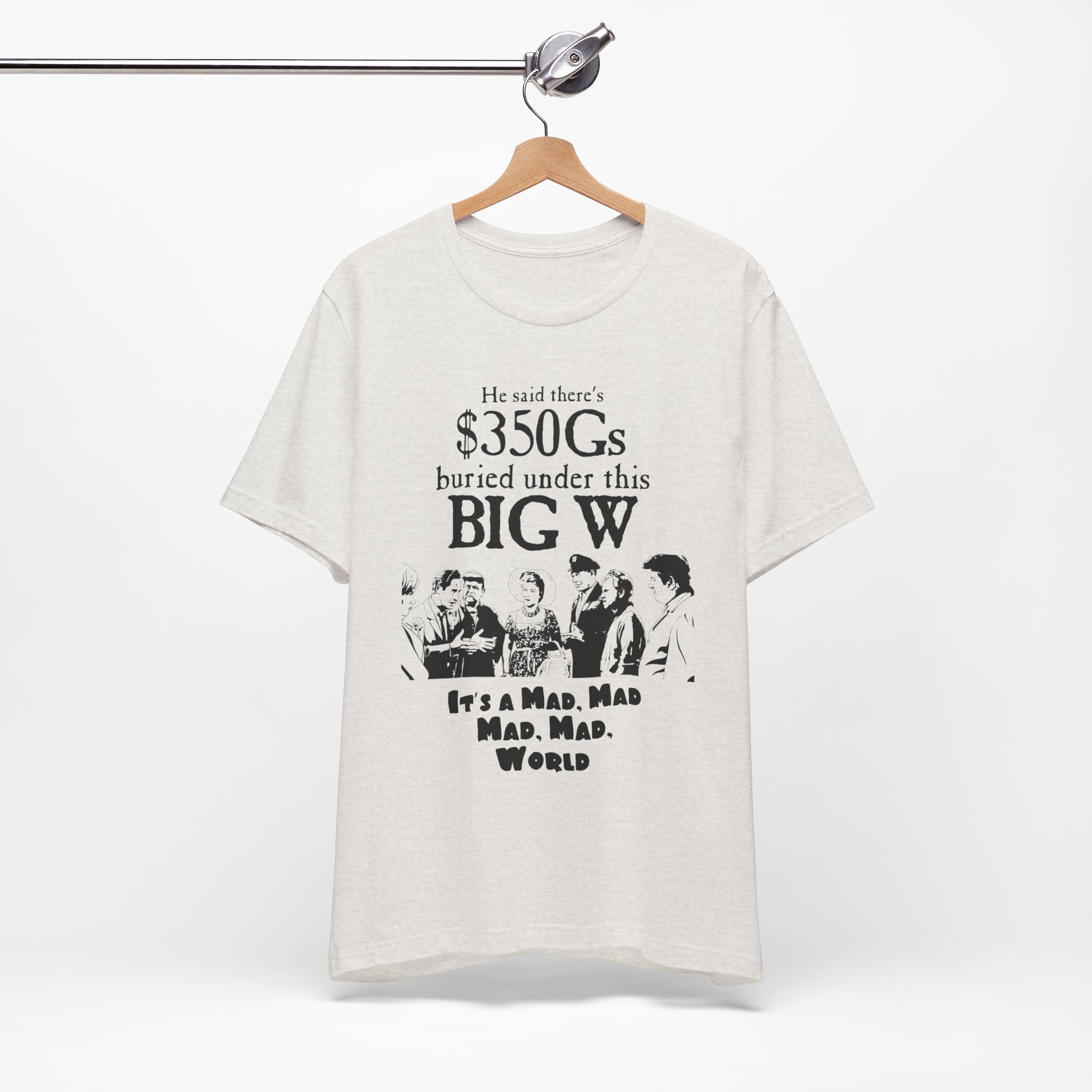 Wild Day Chaos Tee – Retro Mad World Inspired Graphic Shirt - Image 5