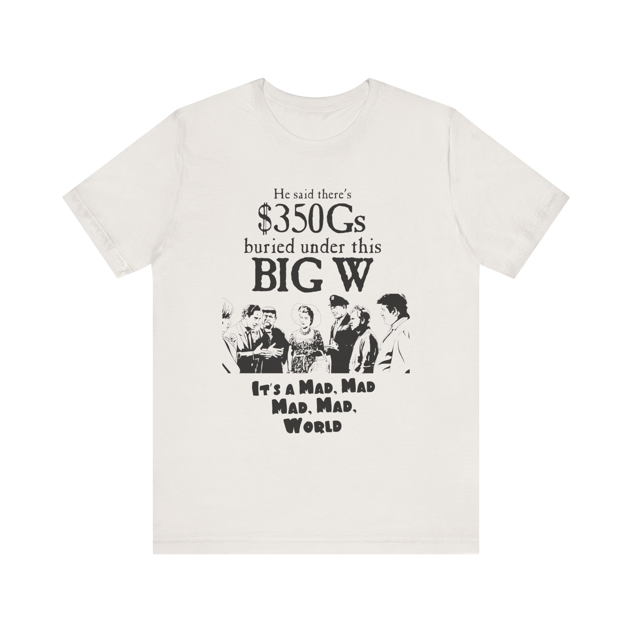 Wild Day Chaos Tee – Retro Mad World Inspired Graphic Shirt - Image 8