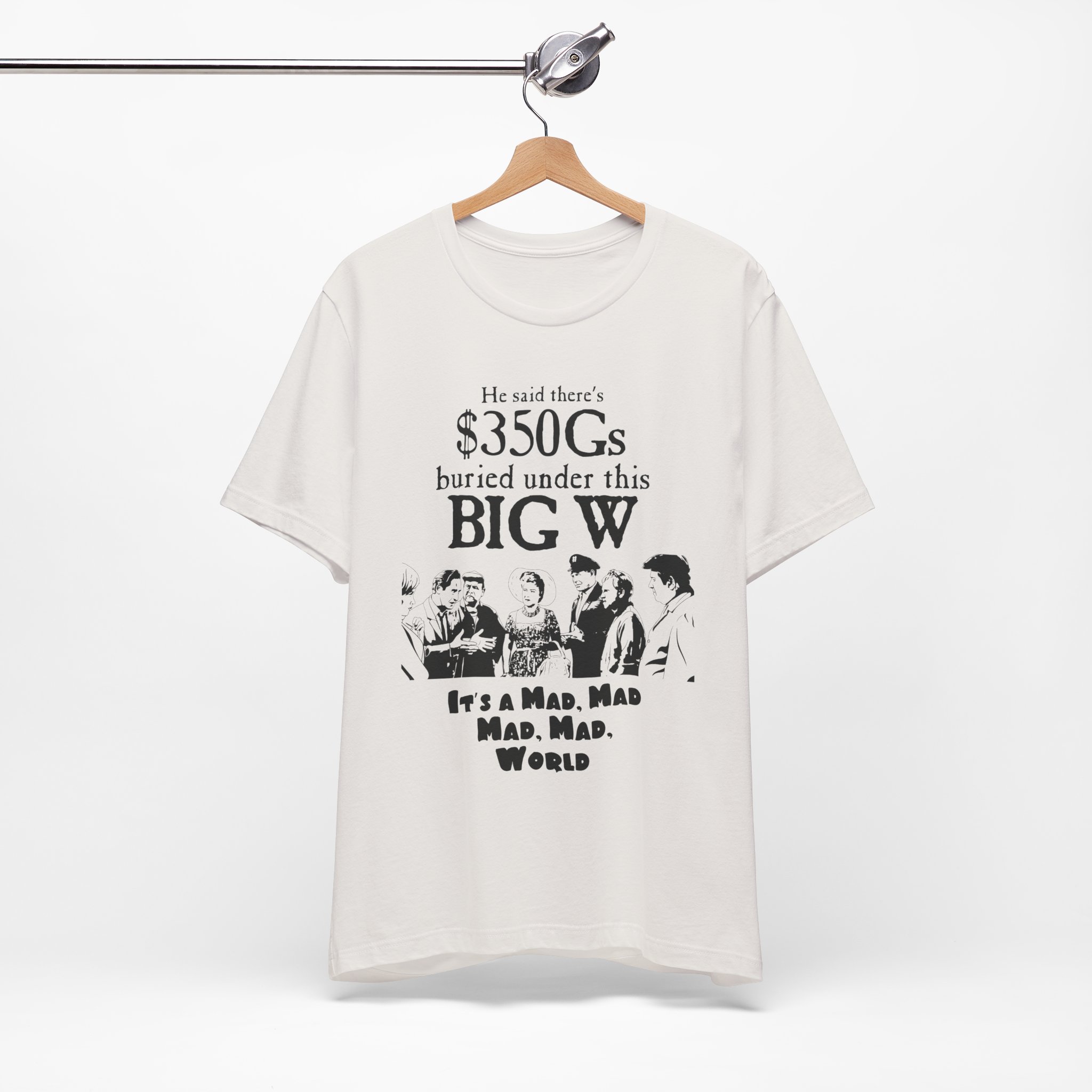 Wild Day Chaos Tee – Retro Mad World Inspired Graphic Shirt - Image 9