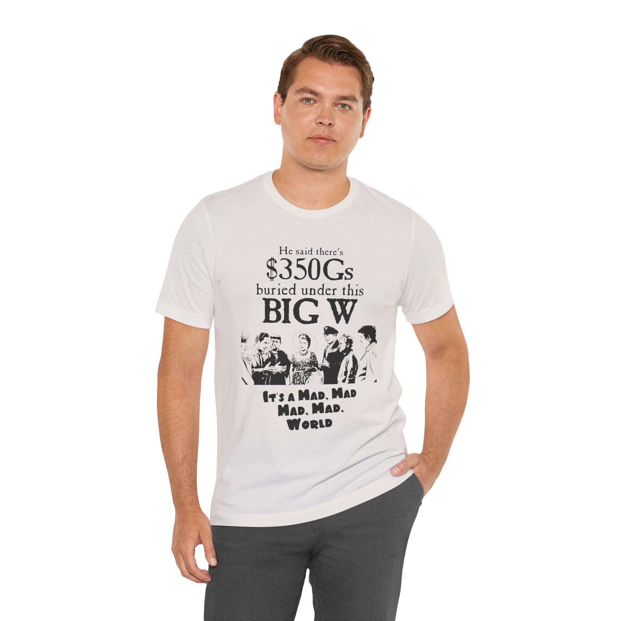 Wild Day Chaos Tee – Retro Mad World Inspired Graphic Shirt - Image 10