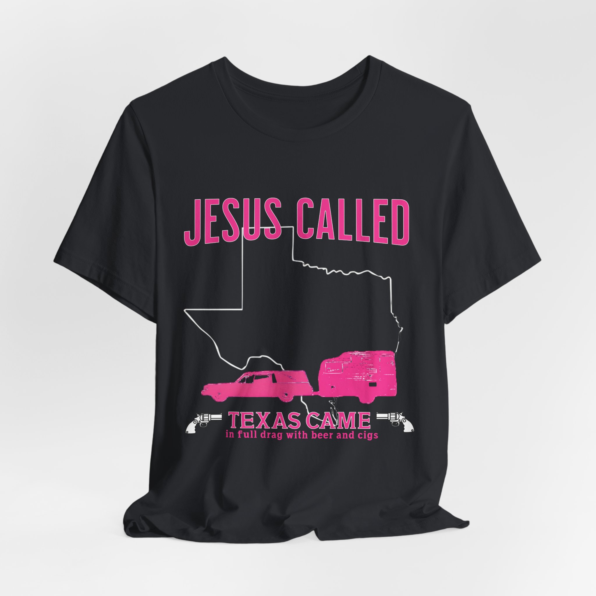 Jesus Called, Quirky Southern Comedy Tee, Cult Classic Fan Gift - Image 9