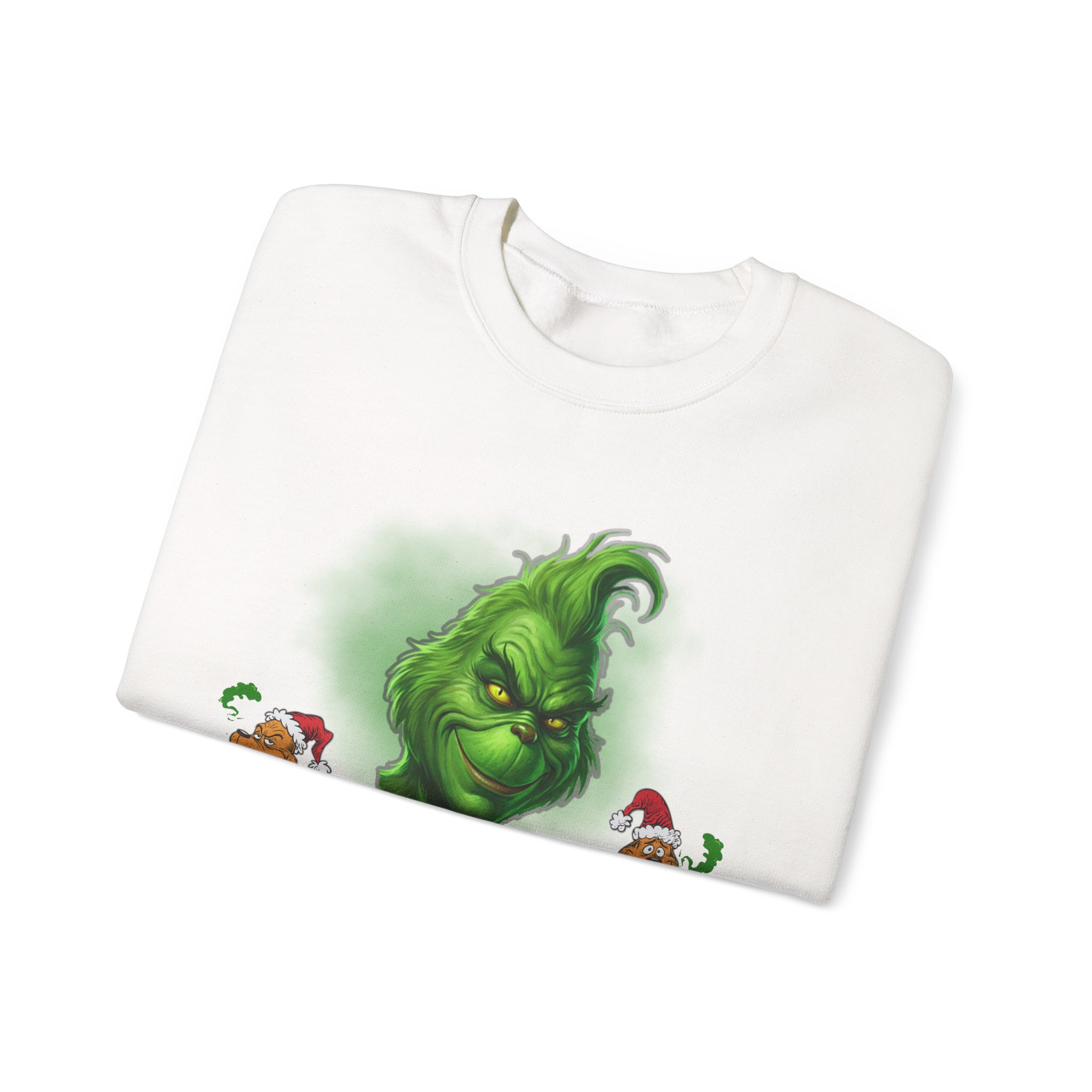 Funny Christmas Stink Stank Stunk Shirt, Holiday Humor Dog Sweatshirt - Image 2